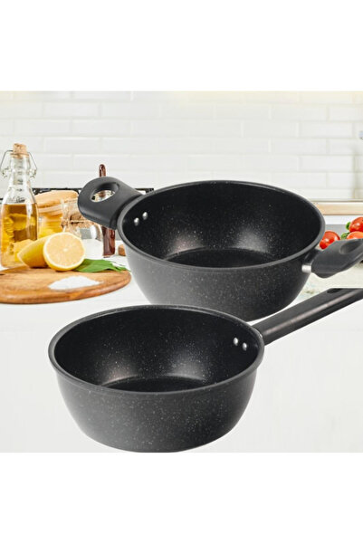 OEM Oală S Line Cook Astro cu mânere, aluminiu, antiaderentă, 20 cm, 2 L, neagra