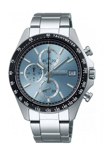 Seiko SBTR029 Kronograf Çelik Kordon Çelik Kasa 10 ATM Suya Dayanıklı Metalik Renk Erkek Kol Saati
