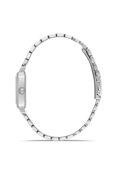 Dice Kayek Dk.1.Ag1416.01 Rectangular Case 3 Atm Water Resistant Metallic Color Women's Wristwatch