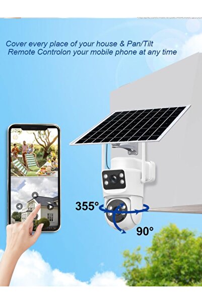 Generic كاميرا مراقبة صغيرة مع فيديو وصوت عالي الدقة، وواي فاي، ورؤية ليلية، وكشف الصوت المحيط.