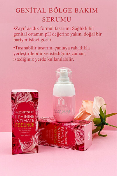 MondSub Feminine Intimate (40 ml) genital bölge koku giderici ph dengeleyici ...