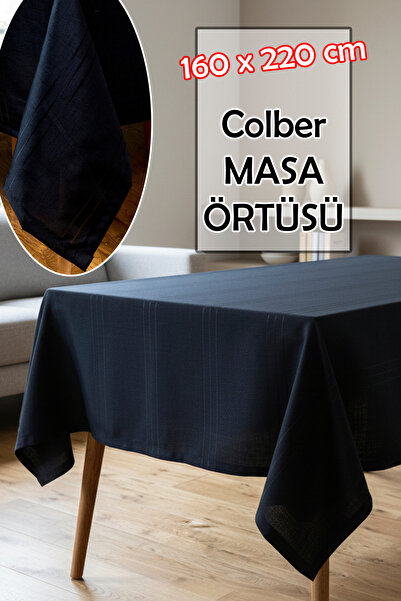 Dantelux Stolnjak Colber (12 osoba) 160x220 - crni