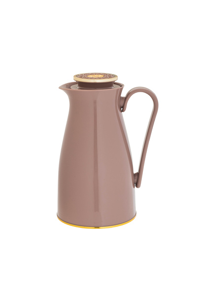 Alaska Alaska Thermos, Pink with Gold, 1 Liter