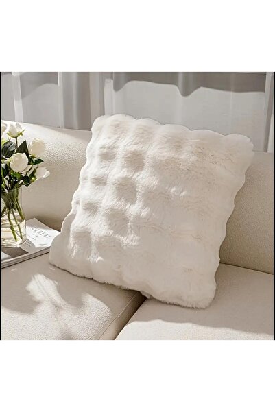 DECORA CASA HOME COLLECTİON (1BUC) Husă de pernă decorativă de pluș super moa...