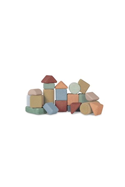KORKO Small Architects Eco-friendly Cork Toy, 20-Piece Construction Set
