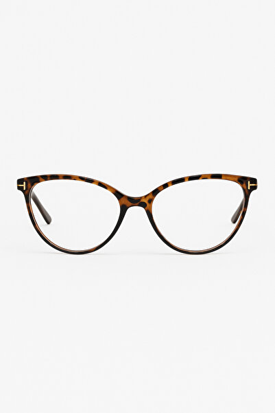 Eyesofia Carolıne Unısex Cat Eye Leopard Frame Blue Block Blue Light Filter Screen Glasses
