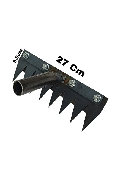 ALKAMET Dişli Bahçe Çapası ve Tırmığı – CNC Kesim Fide Sökme ve Yabancı Ot Temizleme Aleti