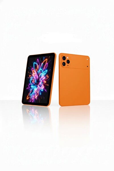 NEFFO 17 Pro Max Tablet |10.1” FHD Ekran, 8000 mAh Batarya + Klavye + Mause + Kalem - Turuncu