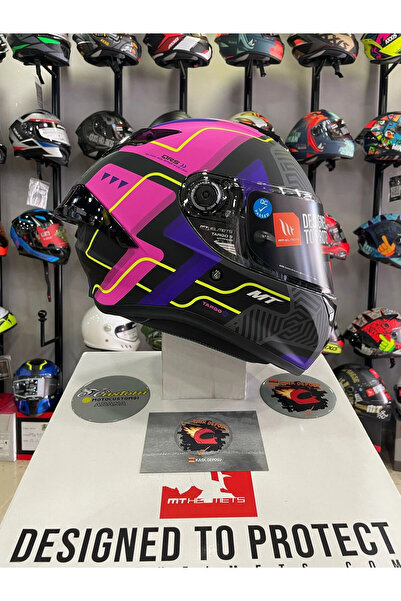 MT Targo S Brik C8 Mat Motosiklet Kaskı Full Face