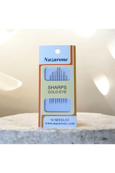 Kezban Tekstil Mini cutie de 25 bucăți de ață de cusut pentru ac de mână și mașină cadou