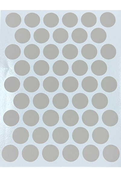 Kitchen Design Lab Kumtaşı Mobilya Vida Başlığı Kapatma Tıpası, Mobilya tapası 1,4 cm, 50 Adet