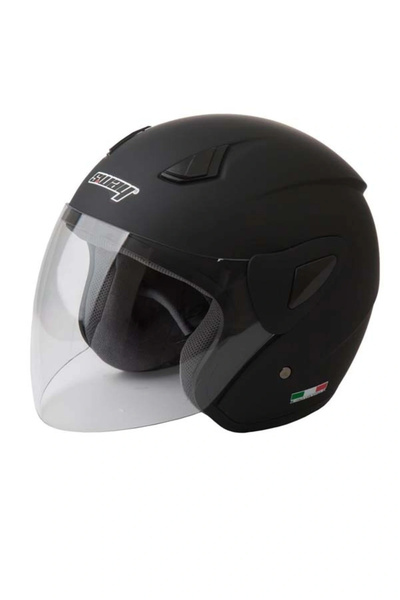 Sway Xbyc 700 Yarı Camlı Elektrikli Bisiklet Motosiklet Ve Scooter Kaskı Xs B...