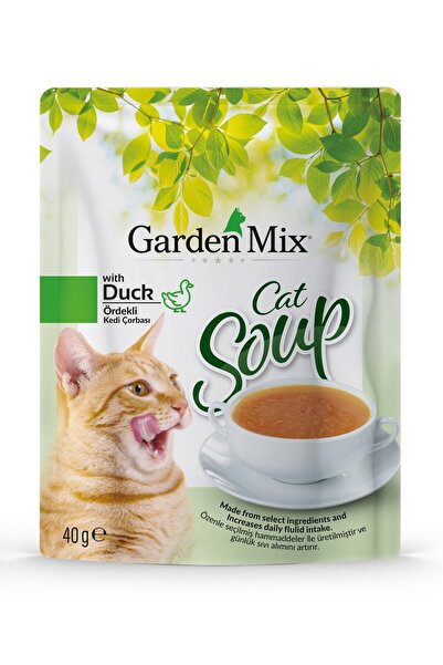 Gardenmix SPTRNS ÖRDEKLI KEDI ÇORBASI 40GR X (220548) 6 ADET
