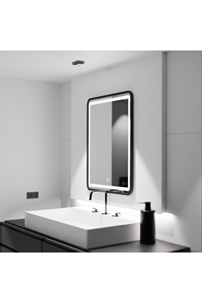 KORMAN Rectangular LED mirror 60x80 cm - Ombra Basic Touch