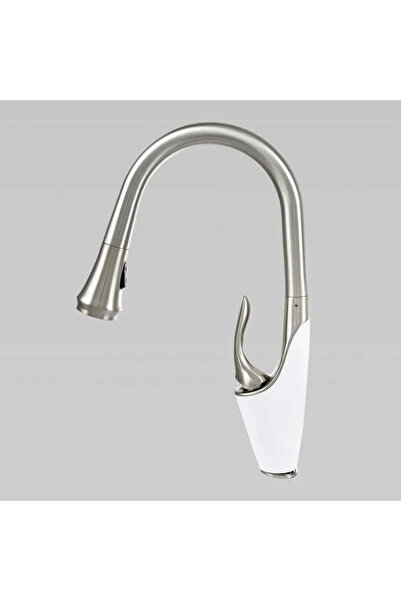 OEM Baterie de bucătărie cu pulverizator extractibil, alamă sanitară, crom, W054