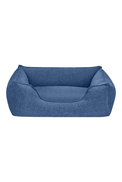 Pet Comfort 1591143736 Alpha Mirandus Mavi Kedi ve Köpek Yatağı (24311) S 50x...