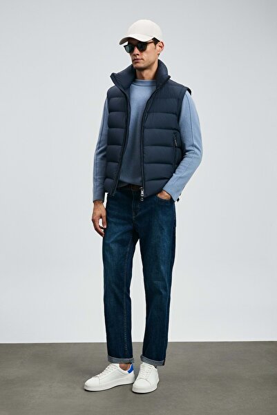 Lufian 112200250 Santo Smart Jean Ανδρικό Παντελόνι εφαρμοστό Ανδρικό Τζιν Παντελόνι KOT