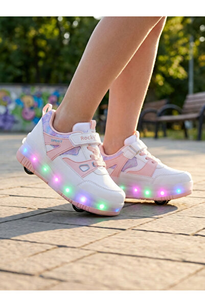 ROCKY YAZIN FAVORİSİ, ÇOCUKLAR İÇİN PATENLİ TEKERLEKLİ SPOR AYAKKABI/SNEAKERS