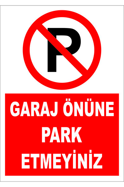 Genel Markalar Trafik Ve Uyarı Levhası Folyo Baskı