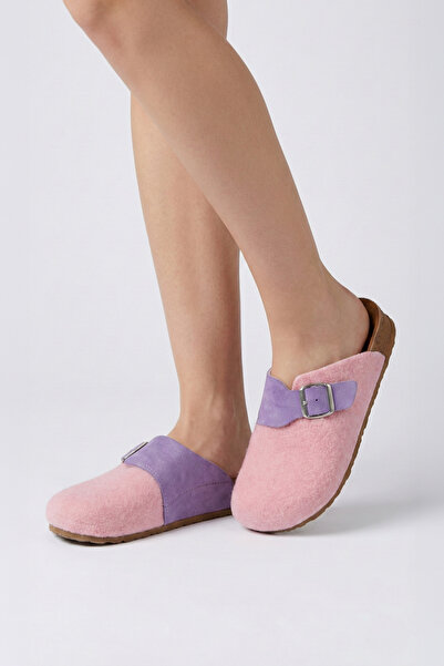 XJIM Papuci de casă ortopedici cu talpă ușoară pentru femei, roz, iarnă, confortabil, zilnic, talpă anti-alunecare