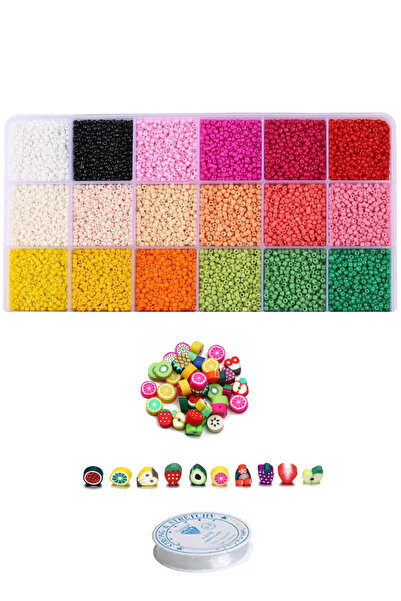 uniquehobby صندوق إكسسوارات الخرزة مجموعة صنع المجوهرات صندوق الخرزة