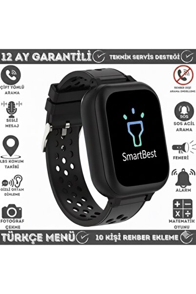 teknotrust 38 mm Çocuklar Için Yeni Model Q21 Sim Kartlı Ortam Dinleme Konum Takip Özellikli Akıllı Çocuk Saat