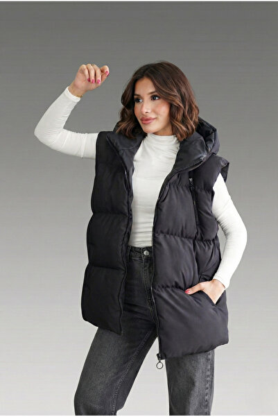 MontClup Жіночий надувний жилет Regular Fit Oversize