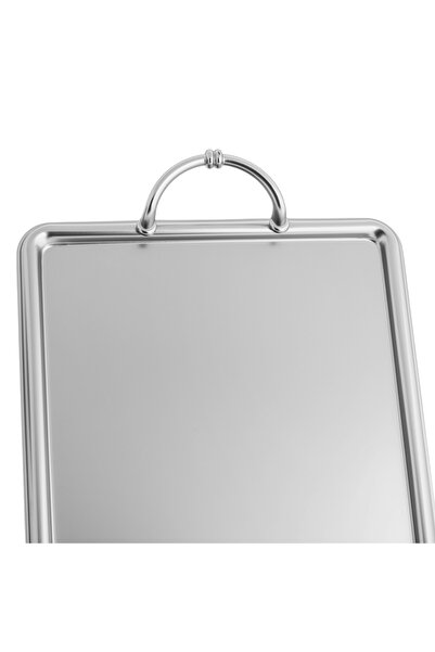 Alaska Luxury Ragad Tray Set 3 Pcs Mate Silver