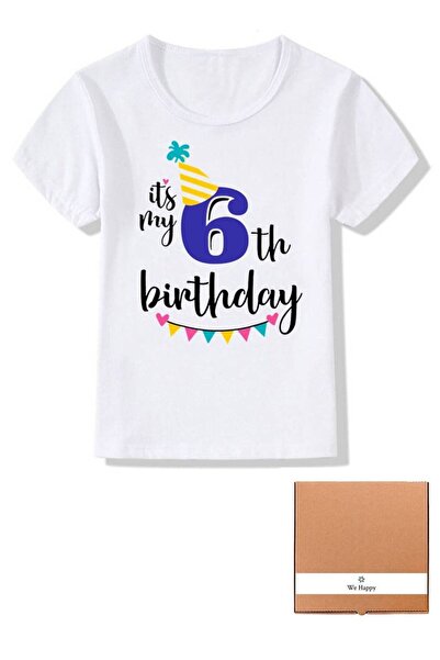 WE HAPPY 'It's My Birthday' Boys and Girls Party Costume T-shirt