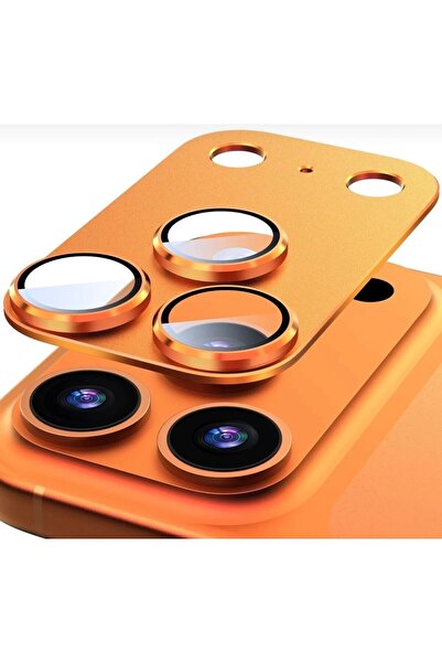 SOLİD CASE واقي كاميرا متوافق مع آيفون 17 برو، عدسة حماية معدنية من الزجاج ال...