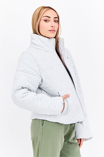 Reebok Women Sportswear Fit Outdoor Jackets, Grey