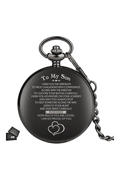 Yash I Love You Quartz Pocket Watch