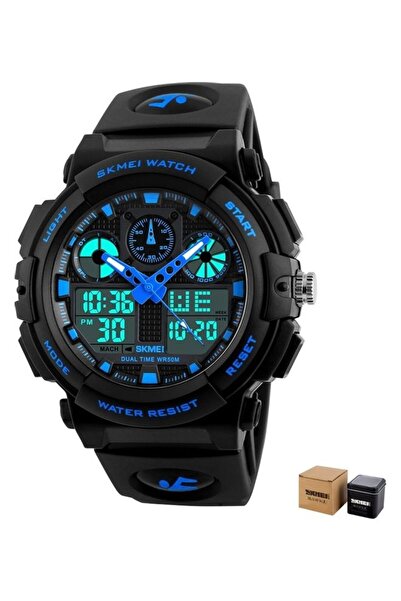Skmei Men's Dual Display Sports LED Watch