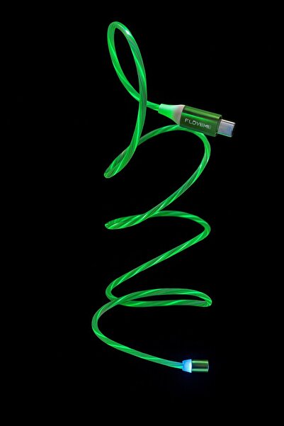 SC GAMA EPOXY SRL Magnetic LED Type C Cable – Fast Charging & Bright Design