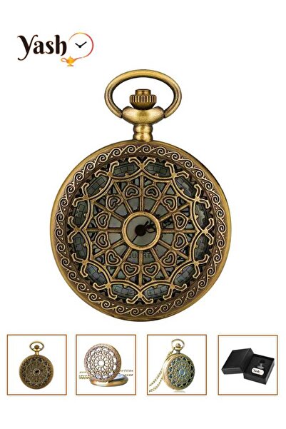 Yash Ethnic Design with Vintage Look Quartz Pocket Watch