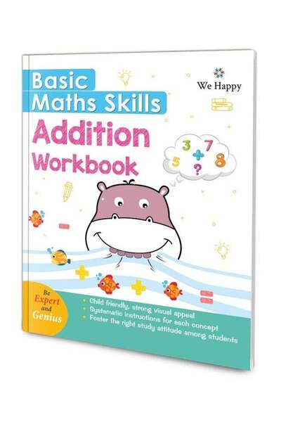 WE HAPPY Basic Math Skills Addition Creative Learning and Education Early Dev...
