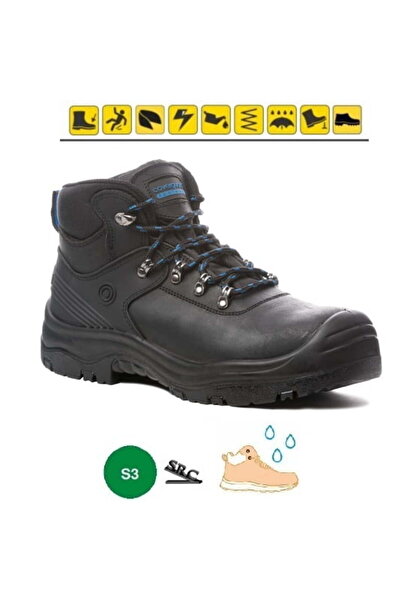 Coverguard AQUAMARINE S3 Protective Boots, Black, Waterproof, Composite Toe