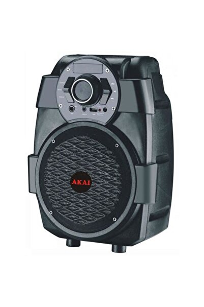 AKAI Portable Speaker, Lcd Display, Rechargeable Battery, Bluetooth Connectivity