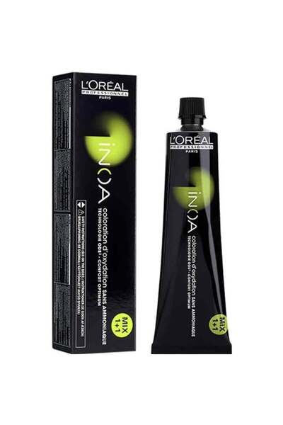 İNOA Permanent hair dye, ammonia-free, dark ash blonde - 6.1, 60g