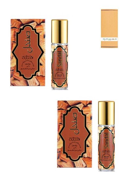 Nabeel Sandal Alcohol-Free Roll-On Oil Perfume 6ML (2 Pcs)