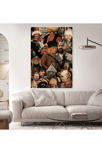 özkacar FUNDATORII STATEI TURCEI CAFENELE RESTAURANTE MAGAZINE Tablou decorat...