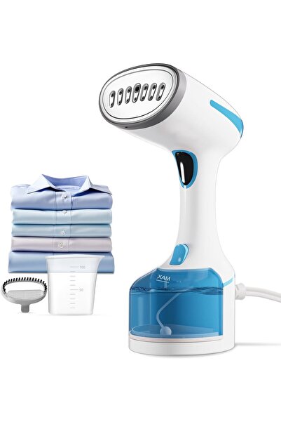 HYX مكواة بخار للملابس 1500 واط محمولة باليد 2 في 1 لإزالة التجاعيد، 250 مل، ...