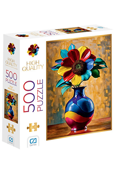 CA Games Vase 500 Pieces 2,2mm Thickness 48X33Cm Professional Hobby Puzzle Jigsaw Puzzle Series