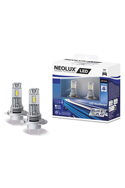 NEOLUX Bec Set 2 becuri LED H7 Neolux, 12 V, 12 W, 6000 K