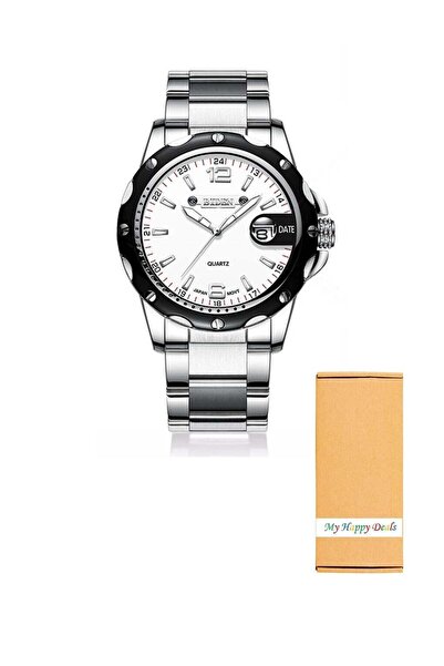 Biden ساعة يد رجالية فاخرة مقاومة للماء من الكوارتز