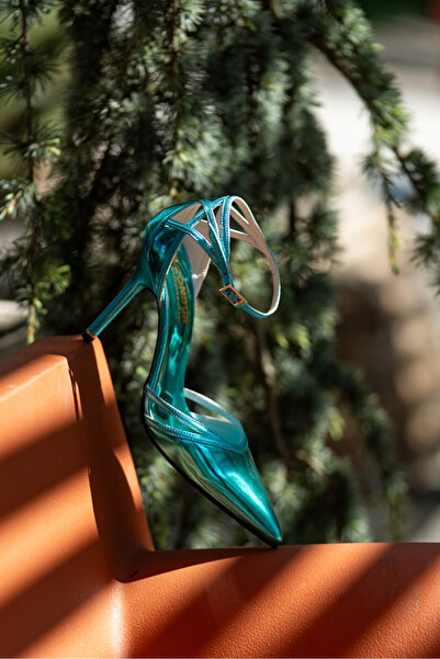 OEM Unique Green Stiletto Shoes - 37