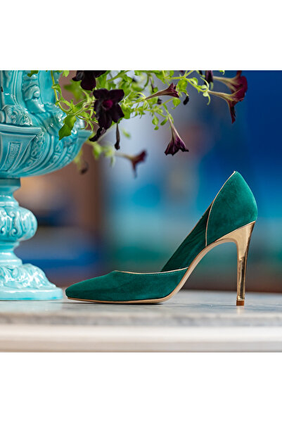 OEM Stiletto shoes Aime Royal Green - 38