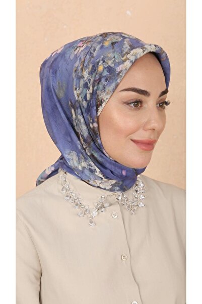 locella Soft Pamuk Eşarp Mor-6