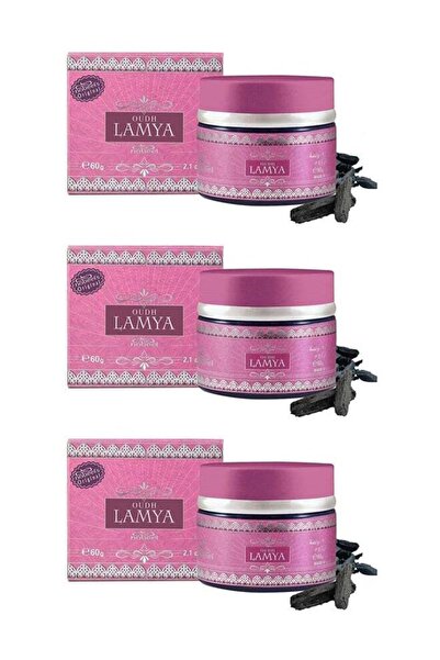 Nabeel 3 Pcs Oudh Lamya 60gms Incense