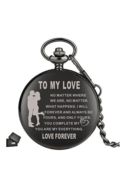 Yash I Love You Quartz Pocket Watch